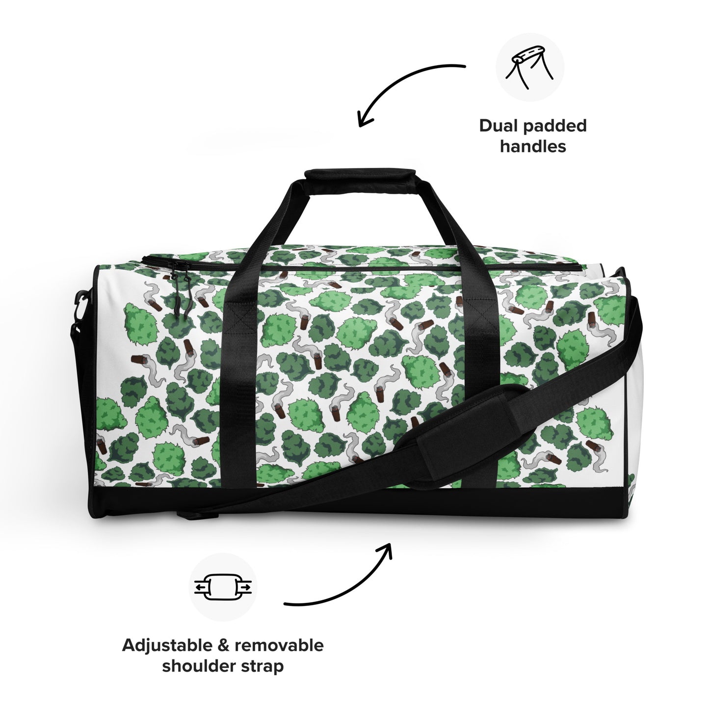 Bud Camo duffle