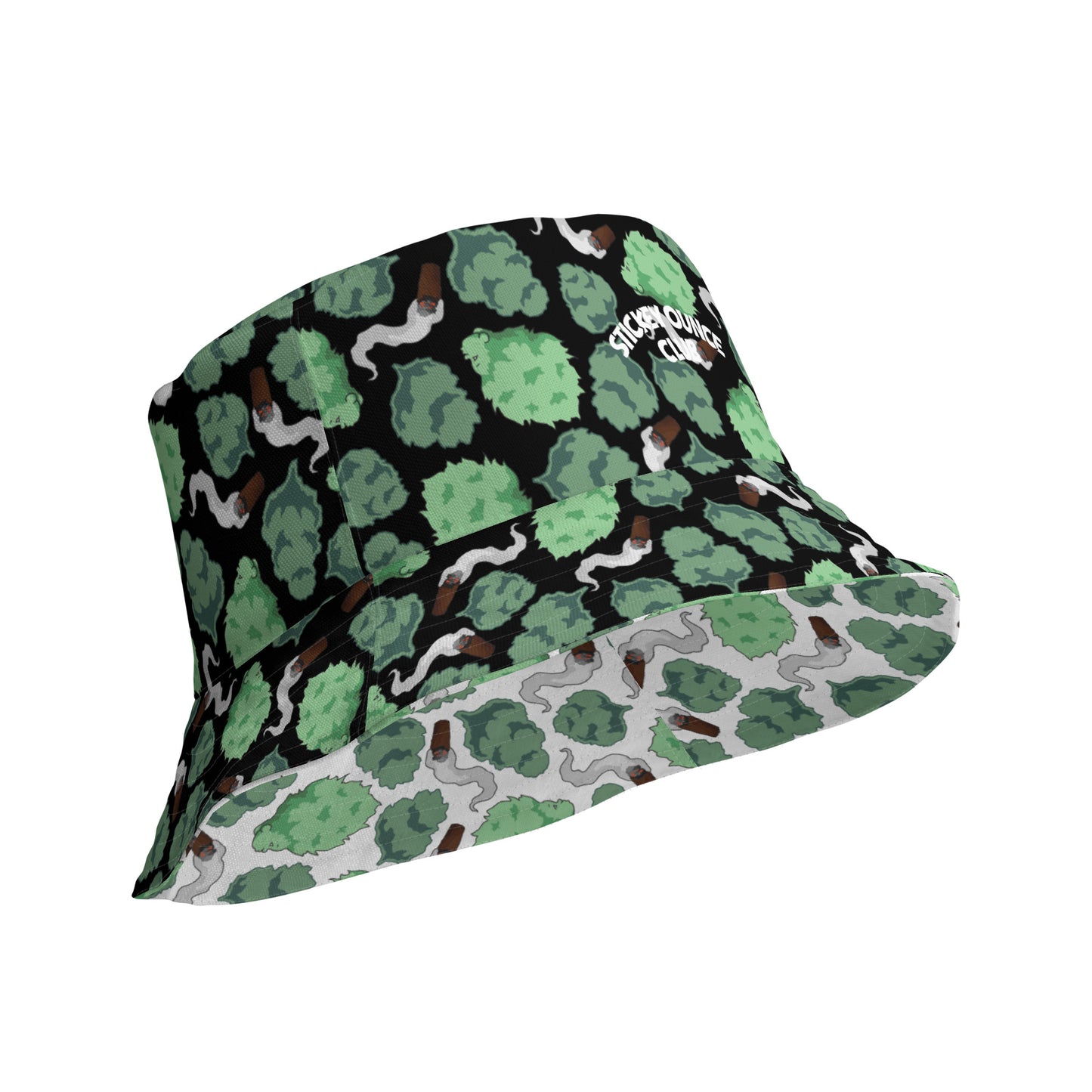 Buds Camo reversible bucket hat